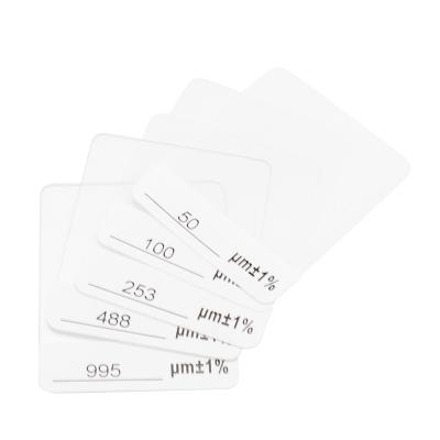 kalibrerings folie  50/100/250/500/1000µm